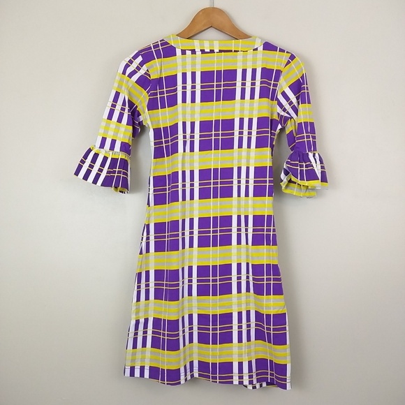 NWT Tracy Negoshian Bell Sleeve sheath dress small - Picture 6 of 7